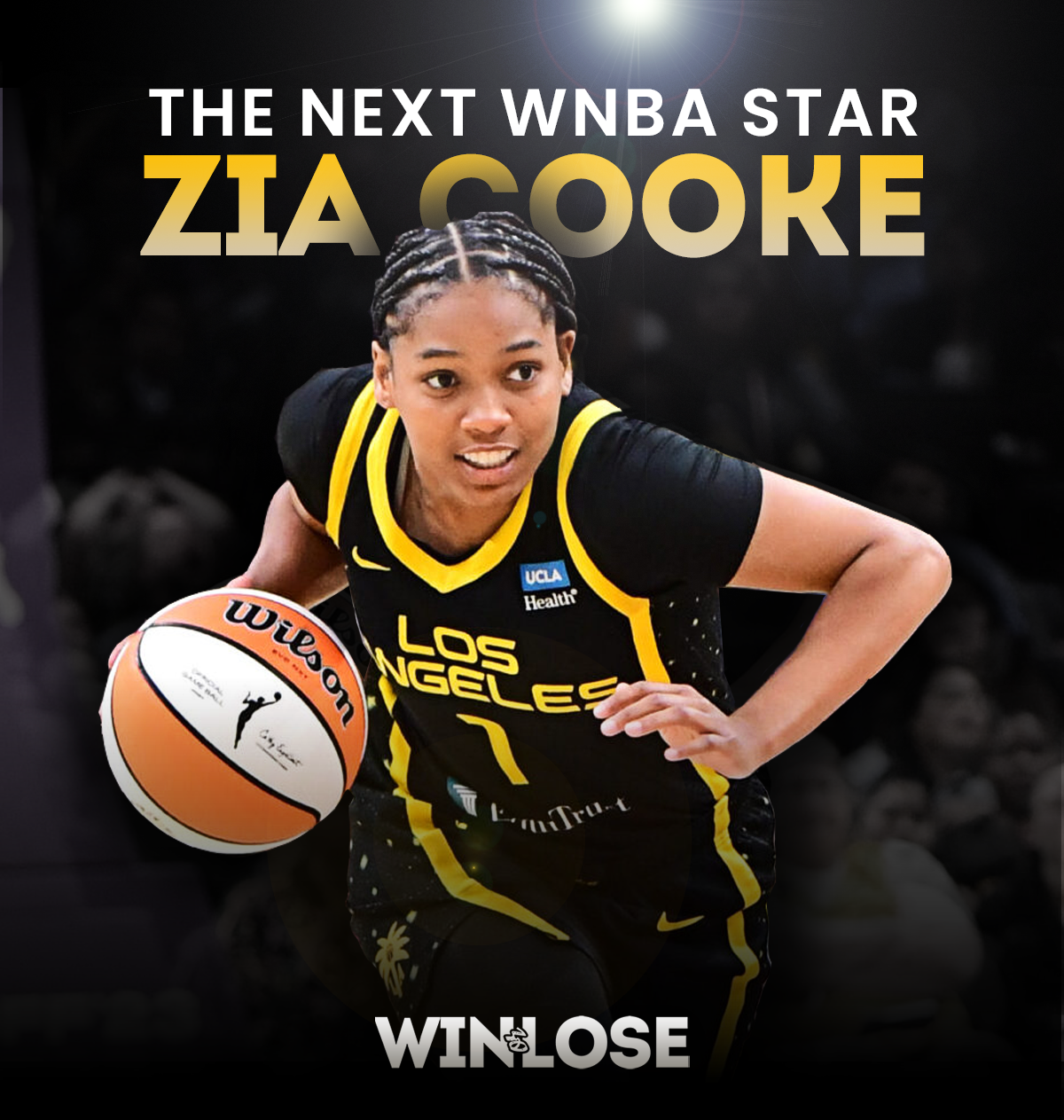 Cooke goes to Los Angeles Sparks in WNBA draft